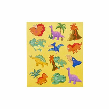 FUN STICKERS &ndash; MODELIS: DINOZAURAS (120 vnt.)