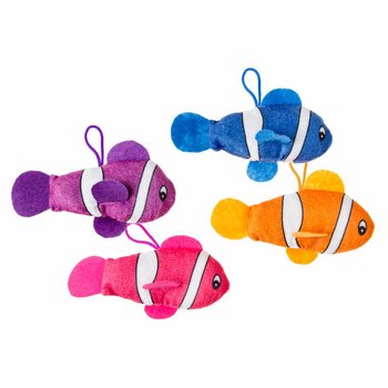 Pliušinės žuvys klounai - 16 cm (24 vnt.)