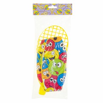 Padėlio Raketė su Kamuoliuku - Smiley (12 vnt.)