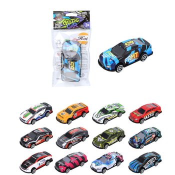 Prisukami Sportiniai Automobiliai - Spalvų Miksas (24 vnt.)
