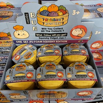RAGE - Squishy Bun Dumplings DIDELI - ONE SET PU FOAM SQUISHY EDITION (12 vnt.)