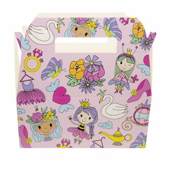 Vaikiško Meniu Dėžutė Princesė - Menu Box - 22,5 x 12 x 9,5 cm (24 vnt.)