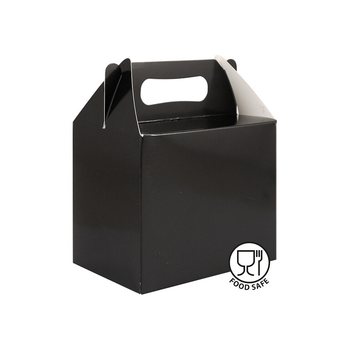 Dovanų ir Saldumynų Dėžutės Juodos 14x9.5x12 cm (12 vnt.)