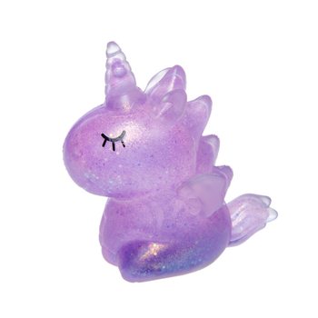 Vienaragių mink&scaron;ti žaislai (Squeeze Unicorn) - ekspozicinėje dėžutėje (12 vnt.)