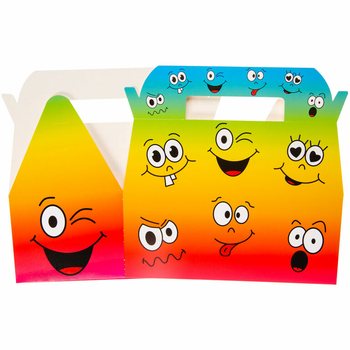 Vaiki&scaron;ka Meniu Dėžutė Smiley - 22,5 x 12 x 9,5 cm (24 vnt.)