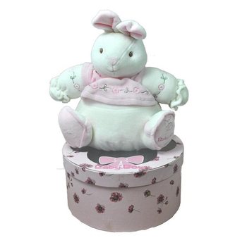 PLIUŠINIS ŽAISLAS DĖŽUTĖJE BABY BOW - 9 MODELIS