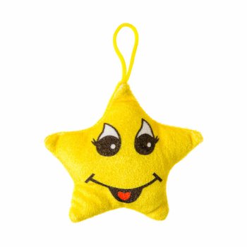 LINKSMI PLIU&Scaron;INIAI ŽVAIGŽDUTĖS - 12 cm (24 vnt.)
