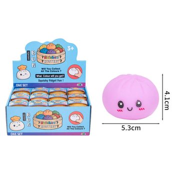 RAGE - Squishy Bun Dumplings MAŽI (5.3x5.3x4.1 cm) - Viral 2026 Fidget Toy (24 vnt.)