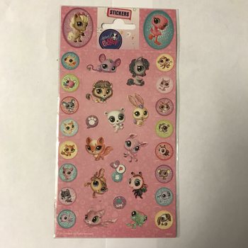 Lipdukai Little PetShop, 20 x 10 cm (10 vnt.)