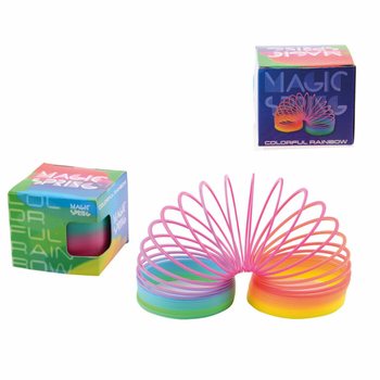 MAGIŠKA SPALVOTA SPIRALĖ RAINBOW MAGIX DĖŽUTĖJE Ø7,5 CM (12 vnt.)