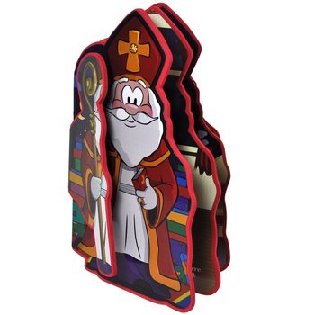 Didelė putplasčio knyga Sinterklaas 30 cm (3 vnt.)