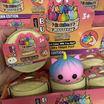 RAGE - Squishy Bun Dumplings DIDELI - VIENRAGIO LEIDIMAS (8,5 x 8,5 x 7,5 cm) (12 vnt.)