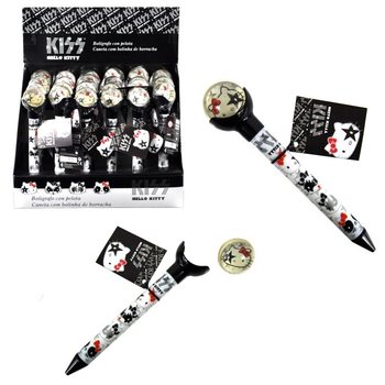 HELLO KITTY - RAŠIKLIS IR ŠOKLUS KAMUOLIUKAS 2 IN 1 - JUODAS (24 vnt.)
