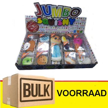 *** DIDMENINIS PASIŪLYMAS *** JUMBO SQUISHY stende (288 vnt.) - HITAS!
