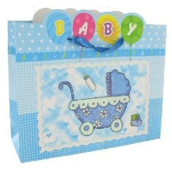 GIMIMO KREPŠELIS - BABY BLUE (12 vnt.)