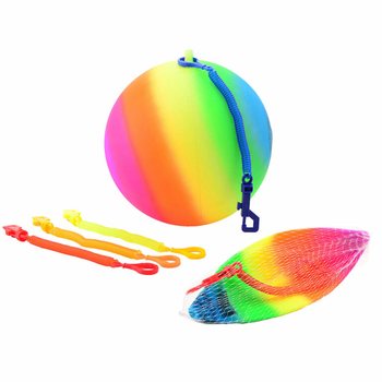 VAIVORYK&Scaron;TINIS KAMUOLYS SU VIRVE / BUNGEE KAMUOLYS &Oslash;23 Cm (36 vnt.)