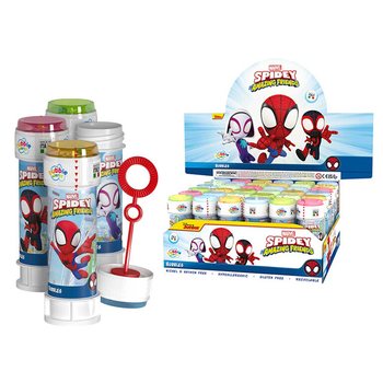 Spidey Spiderman Amazing Friends Muilo Burbulai - 60ml - Ekspozicija (36 vnt.)