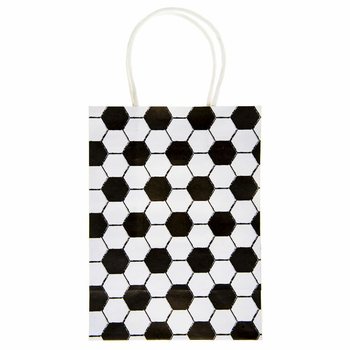 Popieriniai dovanų mai&scaron;eliai Futbolas 16x9x22 cm (12 vnt.)
