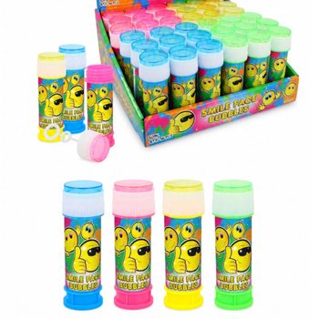 MUILO BURBULAI - SMILEY - 50ML DĖŽUTĖJE (36 vnt.)