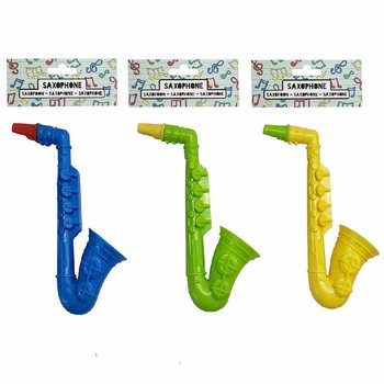 SAKSOFONAS - 16 CM AUK&Scaron;ČIO - ĮVAIRIOS SPALVOS (12 vnt.)