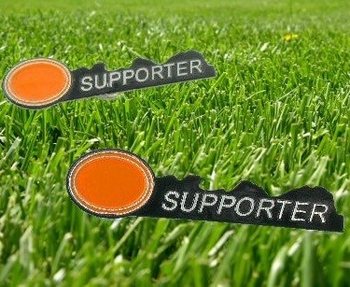 Futbolo Sirgaliaus Ženkliukas Oranžinis (12 vnt.)