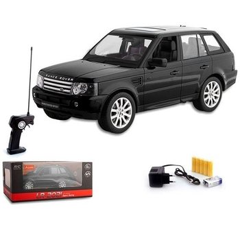 MEGA DIDELIS RADIJO BANGOMIS VALDOMAS AUTOMOBILIS SU ŠVIESOMIS - JUODAS