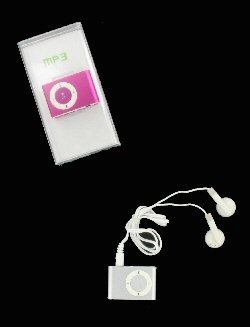 MP3 Grotuvas su Ausinėmis - 4GB (Įvairių Spalvų)