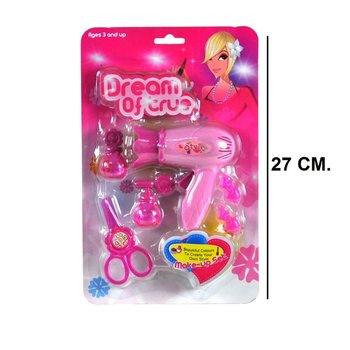 BEAUTY PLAUKŲ RINKINYS - 1 MODELIS (6 vnt.)