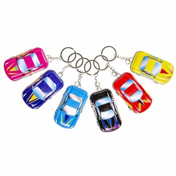 Metalinis Raktų Pakabukas-Dėžutė Automobilis (48 vnt.)