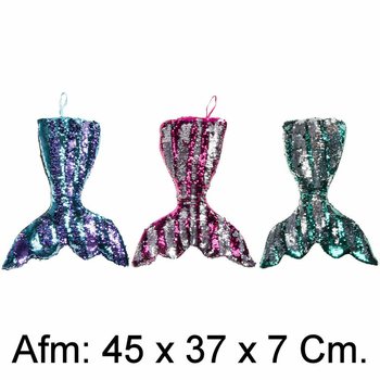 XL Pliu&scaron;inė Pagalvė Undinėlės Uodega - 45 cm - Įvairios spalvos (4 vnt.)