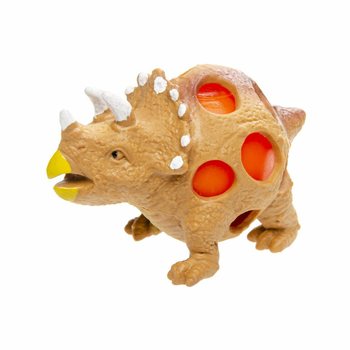 Mink&scaron;tas dinozauro kamuoliukas su tinkleliu &bdquo;Squishy Mesh&ldquo; &ndash; ekspozicija (12 vnt.)