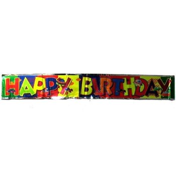 HAPPY BIRTHDAY BANERIS (15 vnt.)