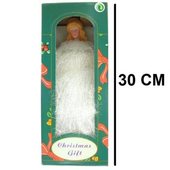 DIDELIS KALĖDINIS ANGELAS 30 CM (4 vnt.)