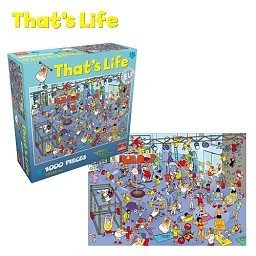 Dėlionė „That’s Life“ - Sporto salė, 1000 detalių (1 vnt.)