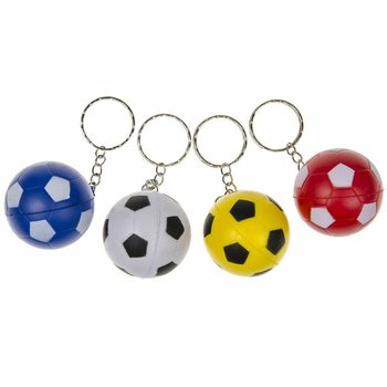 Porolono futbolo kamuoliuko pakabukai - Įvairių spalvų (48 vnt.)