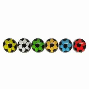 Šoklūs Kamuoliukai Futbolas Mix - Ø 3,2 cm (50 vnt.)