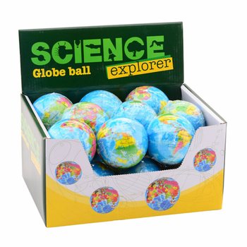 SCIENCE EXPLORER - Putplasčio kamuoliukas gaublys &Oslash;6 cm (18 vnt. ekrane)