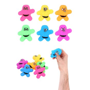 SQUEEZY SPLAT MAN - SPALVŲ MI&Scaron;INYS - EKSPOZICIJOJE (24 vnt.)