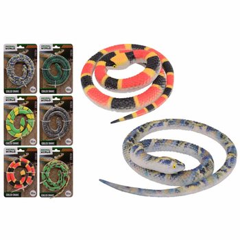 &bdquo;Animal World&ldquo; gyvatė ant kortelės (60 cm) &ndash; 24 vnt. ekspozicija