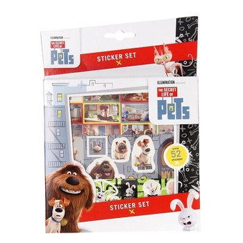 Lipdukų rinkinys SECRET LIFE OF PETS 52 dalių (12 vnt.)