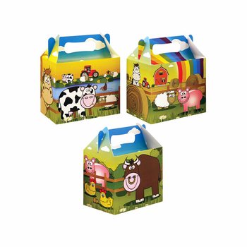 Vaikiško Meniu Dėžutė Ūkis – 14 x 9,5 x 18 cm (12 vnt.)