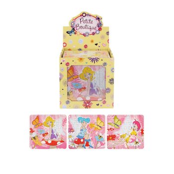 Mini Dėlionės „Fėjos“ ekspozicinėje dėžutėje – 13 x 12 cm (108 vnt.)