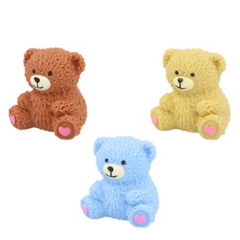 SQUUZY ME&Scaron;KUTIS SQUISHY - ĮVAIRIOS SPALVOS - DĖŽUTĖJE (12 vnt.)