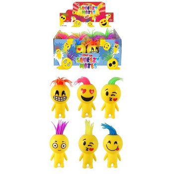 Šviečiančios Squeezy Smiley Lėlės Ekraninėje Dėžutėje (12 vnt.)