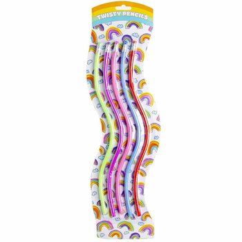 5 dalių lanksčių pieštukų rinkinys Twisty XL ant kortelės (10 vnt.)