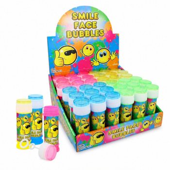 MUILO BURBULAI - SMILEY - 50ML DĖŽUTĖJE (36 vnt.)