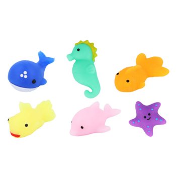 Squishy Jūros Gyvūnėliai Loterijai - Ekraninėje Dėžutėje (96 vnt.)