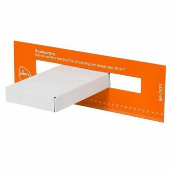 Pa&scaron;to dėžutė siuntoms A5 BALTA - 220x155x28 mm (50 vnt.)