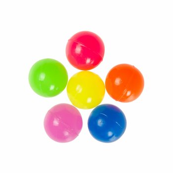 &Scaron;OKLIŲJŲ KAMUOLIUKŲ MI&Scaron;INYS NEONINĖS SPALVOS &Oslash; 3,2 cm (50 vnt.)