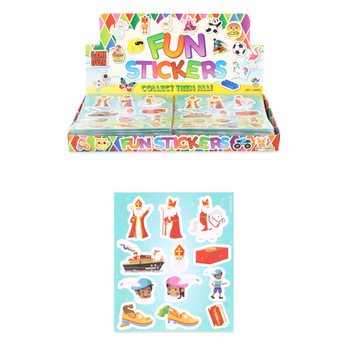FUN STICKERS &ndash; MODELIS: SINTERKLAAS (120 vnt.)